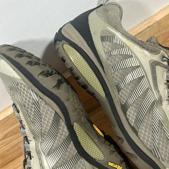 Merrell 8 Siren Edge Womens Aluminum Boulder Gray Vibram Bottoms Hiking Sneakers - Picture 9 of 15
